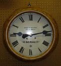Seth Thomas round wall gallery clock