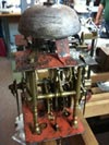 Chain clock movement