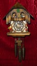 Musical cuckoo clock