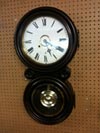 Ingraham Figure 8 wall clock