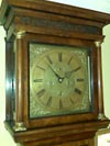 English tall case clock